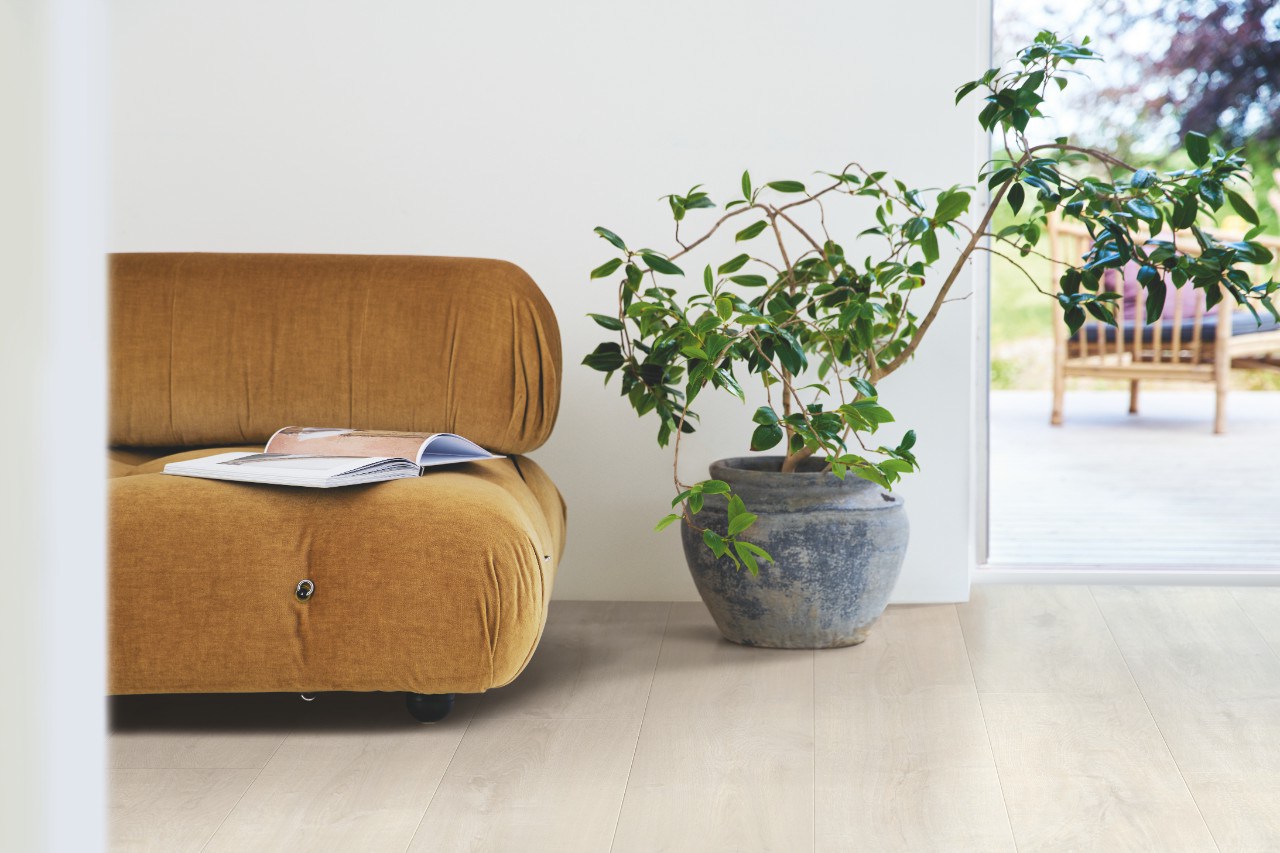 Ламинат Pergo Wide Long Plank Дуб светлый фьорд L0234-03862 2050×240×9,5 фото в интерьере